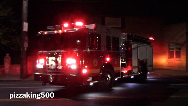 Philadelphia Fire Department Engine 61 Responding смотреть онлайн