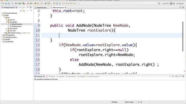 34- Binary tree implementation in Java смотреть онлайн