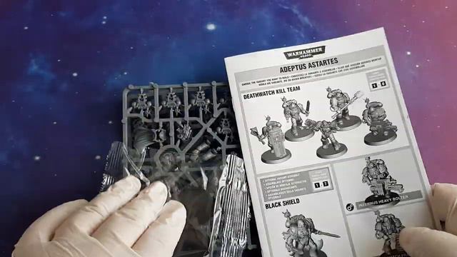 Deathwatch Kill Team - unboxing смотреть онлайн