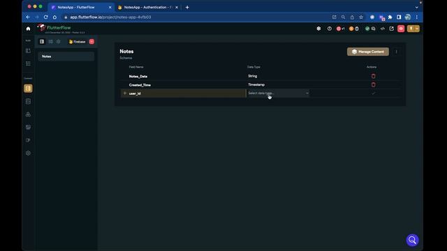 FlutterFlow Course: Firebase Authentication/Notes App смотреть онлайн