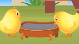 Вышла курочка