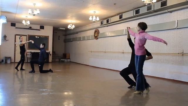 Венский вальс постановка на две пары.Под музыку смотреть онлайн