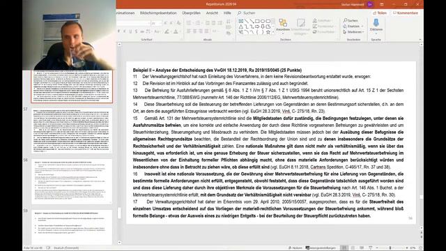Repetitorium aus Finanzrecht I – 4. Einheit 20.5.2020 смотреть онлайн
