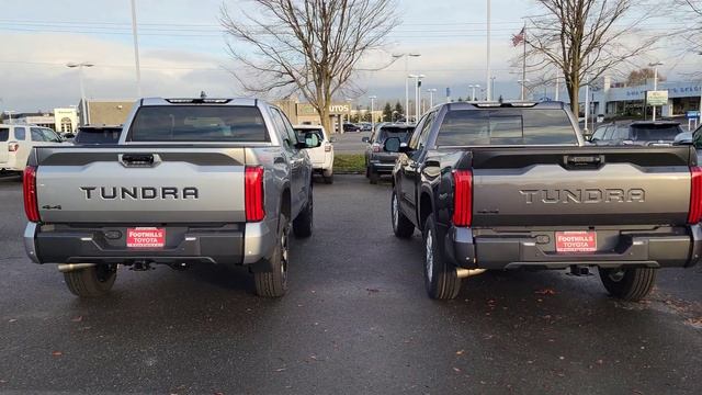 2024 Toyota Tundra Limited 4x4 CrewMax with 3" Lift Kit in Silver Metallic смотреть онлайн