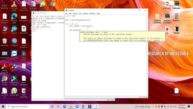 Starting Video Camera with Python 3 смотреть онлайн