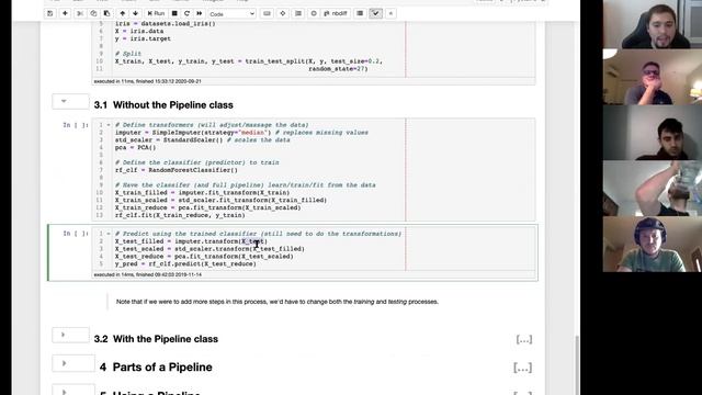 Pipelines with SciKit-Learn [2020-09-21] смотреть онлайн