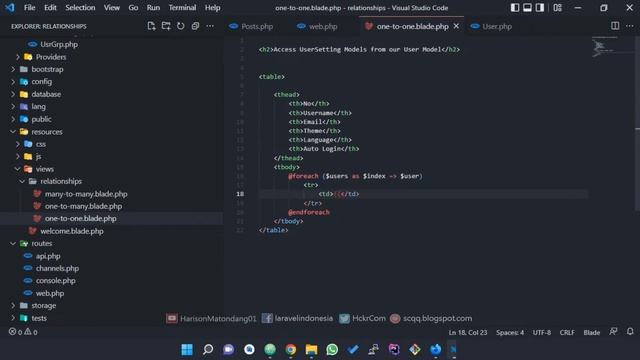 Laravel 9 Tutorial - Advanced Relationships Step by Step with Examples Eloquent Relationships смотреть онлайн