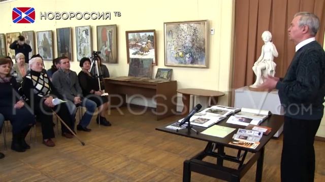 Донецкому музею подарили картины Т.Г. Шевченко смотреть онлайн