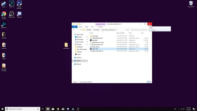 How to Boost Playtime/Hours on Steam in 2019 Using Idle Master Extended смотреть онлайн