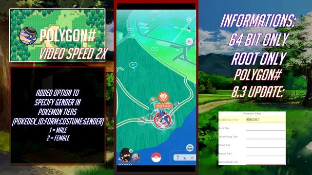Polygon# - 0.8.3 Update (Team Leader, Gendersearch, new prioritze and more) - Pokemon Go Bot смотреть онлайн