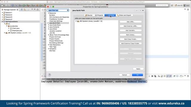 Spring Framework Tutorial | Spring Tutorial For Beginners | Java Framework | Edureka Rewind - 5 смотреть онлайн