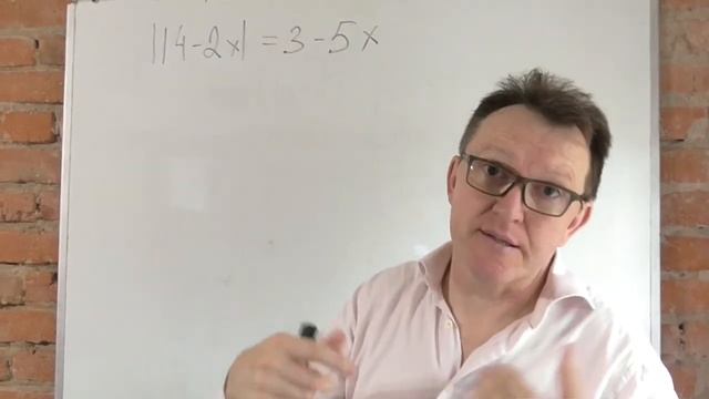 Уравнение с модулем. Модуль равен переменной. 3 часть. смотреть онлайн