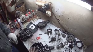 Зид Пилот 50 - Первый неудачный сбор двигателя. Забыли звезду передачи