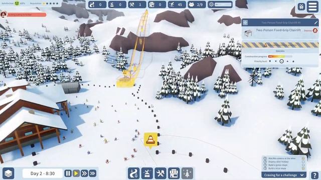 snowtopia game (Ski Resort Tycoon) смотреть онлайн