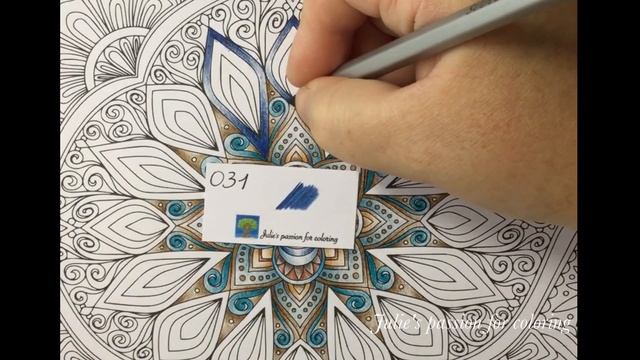 KALEIDOSCOPE MANDALA DESIGN - color like crazy - sudee stile pencils смотреть онлайн