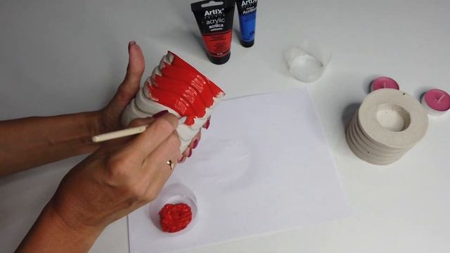 КАК СДЕЛАТЬ ПОДСВЕЧНИК ИЗ ГИПСА смотреть онлайн