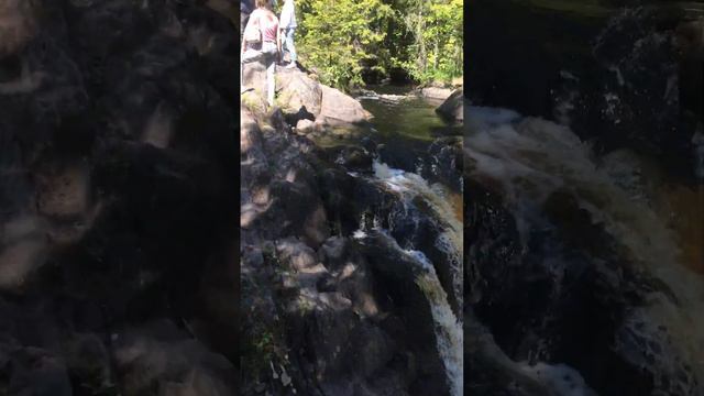 Рускеальские водопады Карелия смотреть онлайн