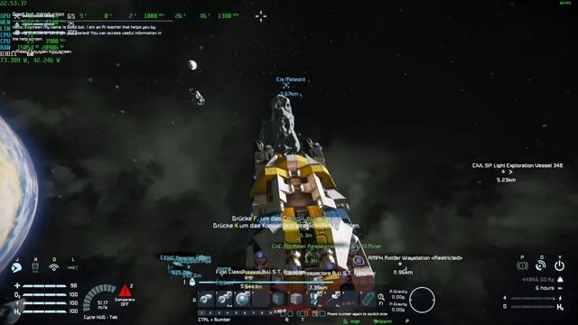 Space Engineers Livestream EP #06 Ein neuer Start im Weltall смотреть онлайн