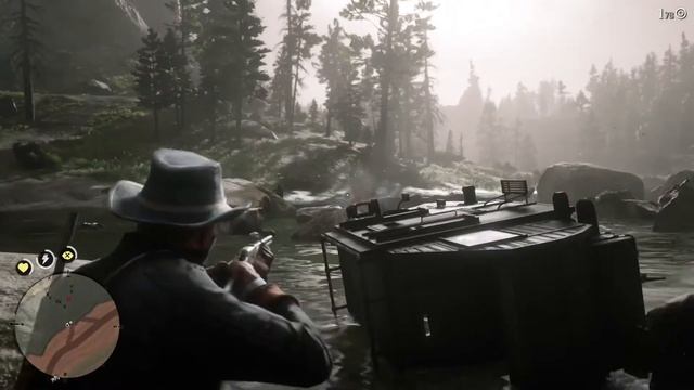 RDR 2! Бандитская ЗАСАДА и МЕГА-КРУТАЯ перестрелка в РЕКЕ! Red Dead Redemption 2! смотреть онлайн