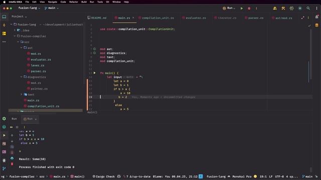 Building a compiler in rust: If & while statements (Part 4) смотреть онлайн
