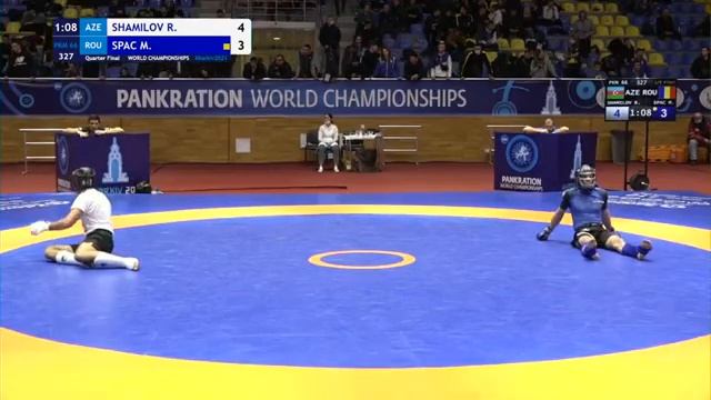Ruad Shamilov(AZE) vs M. Spac(ROU) 1/4PKM Pankration World championship 2021 смотреть онлайн