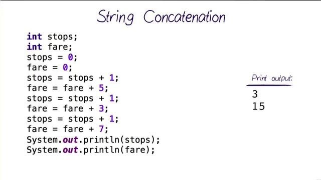 13 String Concatenation смотреть онлайн