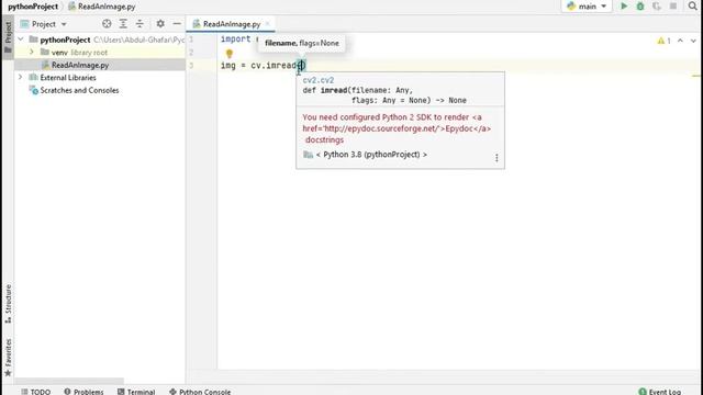 How to read an Image using opencv смотреть онлайн