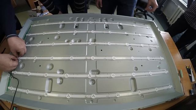 Ремонт подсветки телевизора LG | Repair LG TV смотреть онлайн