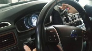 сброс сервисного интервала Volvo XC70 P3 c электронной приборной панелью
