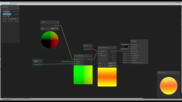 Unity Guide: Shadergraph UV Scroll смотреть онлайн