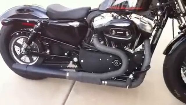 Sportster thunderheader exhaust harley forty eight смотреть онлайн