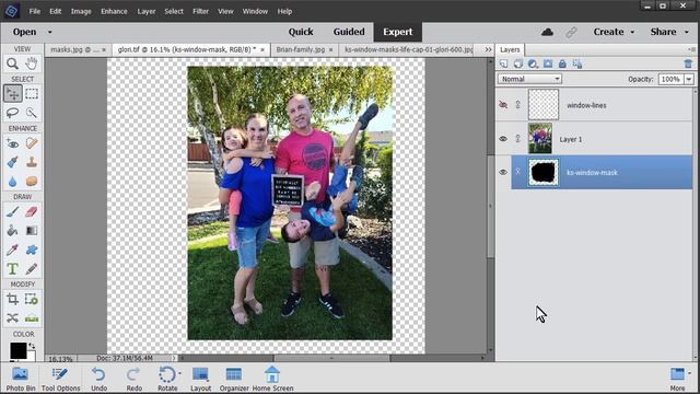 How to Use Clipping Masks in Photosop and Photoshop Elements смотреть онлайн