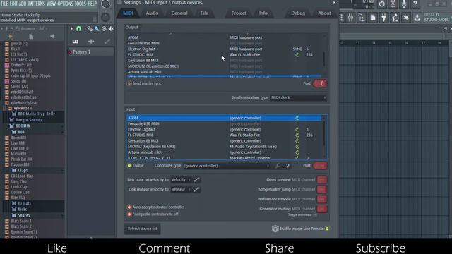 How to set up Behringer Model D with FL Studio смотреть онлайн