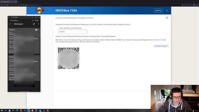 Wireguard Mit Fritzbox Labor 7.39 - IPv6 Deutsche Glasfaser