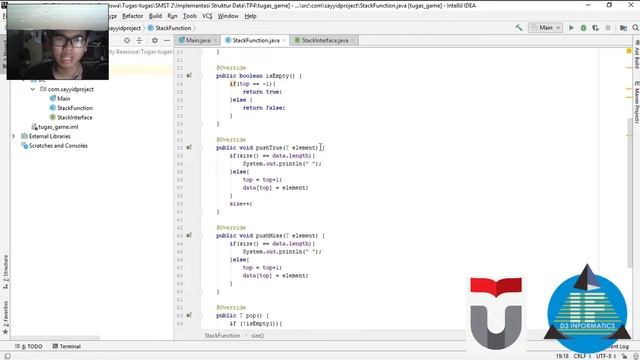 mambuat game tebak angka menggunakan stack смотреть онлайн