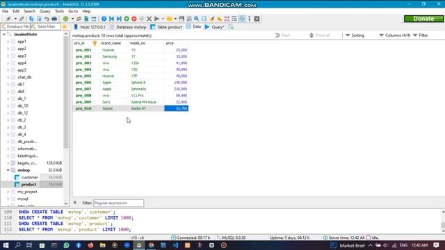 Data Base Task 09 |Search Data Using Search Query | 1st Year | Java Institute| Supun Chandima смотреть онлайн