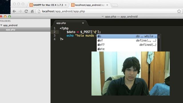 Como conectar Android con una aplicacion web(php,mysql) pt1 - Introducción смотреть онлайн