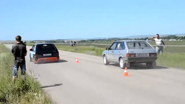 ваз 2109 vs ваз 2108 гонки SDR 15 06 2013 смотреть онлайн