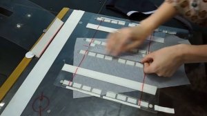 Шаблонный швейный автомат: карман в рамку с молнией и мешковиной | ТМТ |  швейное оборудование