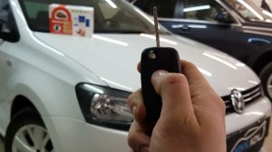VW Polo - установили охранный комплекс Starline S96 V2, полное управление с телефона и двух меток