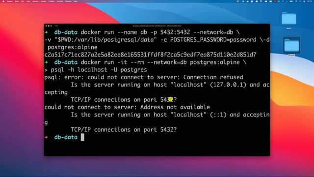 Docker Postgres and DataGrip Tutorial смотреть онлайн