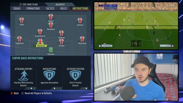 Recreate Erik ten Hag's 4-2-3-1 Ajax Tactics in FIFA 22 | Custom Tactics Explained смотреть онлайн