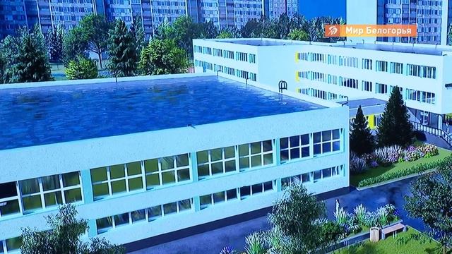 В Старом Осколе реконструируют школу смотреть онлайн