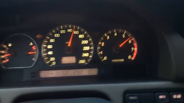 Volvo v70 2.5t AWD 100-200km/h, R injectors, remap смотреть онлайн