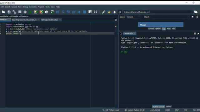 Python: How to calculate arithmetic mean / average in Python and displaying dataset on a line chart смотреть онлайн