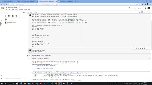 How to Run Selenium Script / Code in Google Colab | Selenium Automation on Google Colab смотреть онлайн