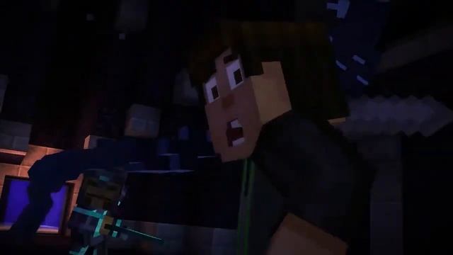 сюжетный мод маенкрафта #3 мега босс визер шторм Wither Storm исушающая буря смотреть онлайн
