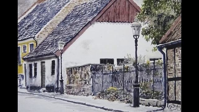 17 Watercolor paintings from Lund 1992 смотреть онлайн