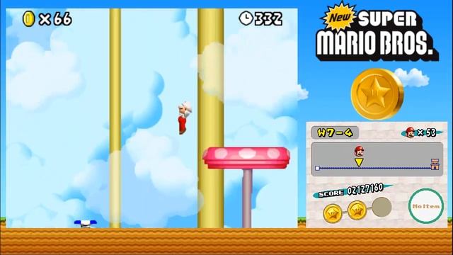 Todas Las Monedas Estrella Nivel 7 New Super Mario Bros DS смотреть онлайн