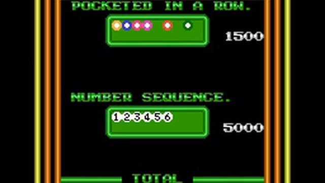 Side Pocket (Мини-обзор игры в бильярд на Денди)